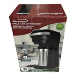Brentwood Single Serve Coffee Maker K-Cup Soft Pod Ground Coffee 14oz New in Box