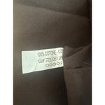 Authentic GUCCI Brown Cotton Drawstring Dust Bag Gold Logo 10.5x8.5" VG