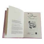50 Ways to Pamper Yourself Stephanie Tourles Hallmark Books Hardcover 1999 EXC