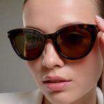Prive Revaux The Kiki Tortoise Shell Brown Polarized Sunglasses Case Cloth