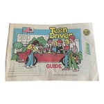 Vintage 1986 California DMV Teen Driver Guide Booklet Test Prep Guide G+