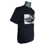 Vintage 1969 Ford Mustang T-Shirt M Black Graphic Muscle Car Tee NWOT