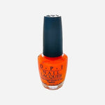 OPI Y'ALL COME BACK YA HEAR? Orange Nail Lacquer Nail Polish Top New