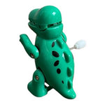 SPRITZ Walking Wind-Up Dinosaur Green T-Rex Tyrannosaurus Rex Toy 2"