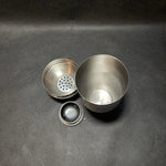 Vintage OGGI Stainless Steel Cocktail Mixer Shaker 8.5" Barware VG