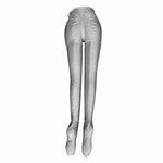 Inflatable Female Half Body Legs Mannequin PVC Stocking Legging Display 46" VG