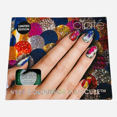 Limited Edition CIATE VERY COLOURFOIL Manicure Nail Kit in Pepperminty New