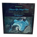Mozart The Magic Flute Highlights LP Klemperer Gedda Schwarzkopf VG+ 1975