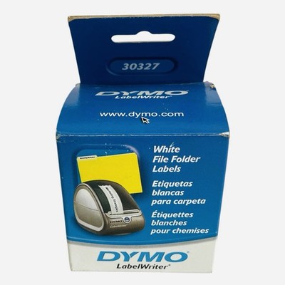 DYMO 30327 LW White File Folder Labels for LabelWriter 2 Rolls 130 Labels NIB