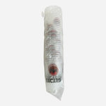 Bacardi Rum Bat Logo Promotional Plastic Party Cups Set of 25 New