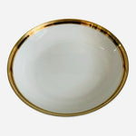 Vintage Aristocrat Arita Yaki Japan Majestic Gold Trim Pasta Plates Set of 5 EXC