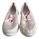 Womens Pink Mesh Orthopedic Comfort Walking Tennis Shoes Lace Up Soft Sole Sz 9