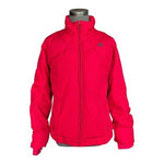 Adidas Women’s Red Quilted Ski Puffer Jacket Size 12 Zip Front Winter Coat