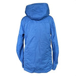 Women's Blue Waterproof Rain Jacket Size M Hooded Windbreaker Winter Sports NWOT