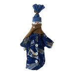 Rare Kansas City Royals Scarf Hat Snowman 32" Logo Velvet Robe Doll New