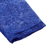 Royal Blue Lace Jumpsuit Wide Leg Formal Evening Party Romper Size M