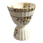 Vintage Copeland Spode Buttercup Pattern England Porcelain Double Egg Cup VG