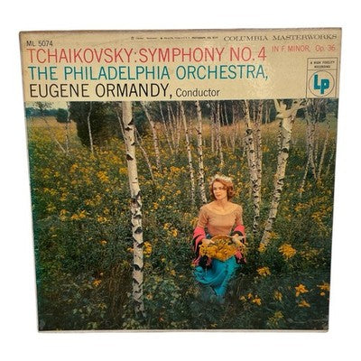 Tchaikovsky Symphony No. 4 Philadelphia Orchestra Ormandy ML5074 VG