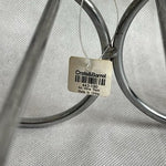 Crate & Barrel Arc Metal Wine Rack Tabletop 10Bottle Holder Free Standing Silver