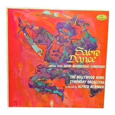 LP The Hollywood Bowl Symphony Orchestra Alfred Newman -Sabre Dance Vinyl Record