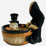 Yankee Candle Boney Bunch Bobbing for Apples Halloween Tea Light Holder 2011