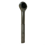 Vintage 1/4" Drive Ratchet Knurled Handle Chrome Professional Socket Tool Good+