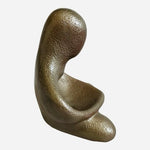Abstract Clay Mother Goddess Sculpture Fertility Symbol Modern Art Figurine 4x6"