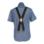 Black Dickies Men's Adjustable Suspenders 1X-3X NWT