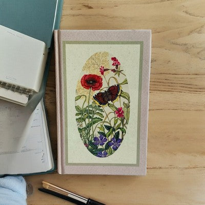 Regency Press Floral Print Journal Diary Hardback Cover Memories Book Blank Note