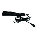 EStone Hair Straightener Brush Model S112 Dual Voltage Electric Black VG