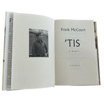 'Tis A Memoir Frank McCourt Hardcover 1999 Scribner EXC Condition