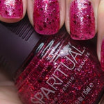 SpaRitual Nail Polish Burst Vegan Nail Lacquer 0.5 fl. oz Red New
