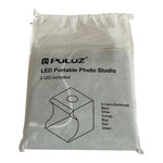 PULUZ Mini LED Portable Photo Studio Light Box Tent with 6 Color Backdrops EXC