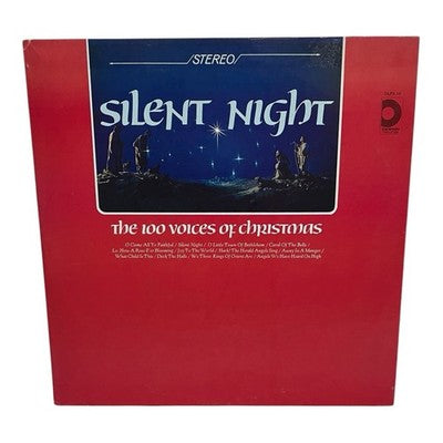 100 Voices Of Christmas Silent Night Vinyl LP 1960s DLPX-15 Choral NM/G+