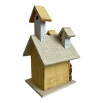 Wooden Bird House Nest Outdoor Garden Patio Decor Feeder Gift New Rustic