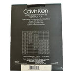 Calvin Klein Collection Ultra Sheer Lycra Pantyhose Black Size A Vintage NIB