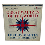 Freddy Martin Great Waltzes Of The World Vol. 1 LP 1961 Kapp KS-3261 Stereo