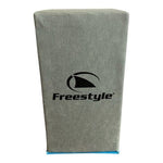 Freestyle Tetra Digital Watch White Rubber Unisex Wristwatch NIB Needs Battery
