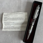 LED Penlight Nighttime Writing Compact Portable Flashlight Star Light Pen NIB