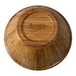 Jumbo Wood Salad Bowl 13.5” Hand Carved Organic Brown Dinnerware Large Serving