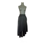 Joseph Ribkoff Black Taffeta Asymmetrical High Low Skirt Women’s Size 10 NWOT