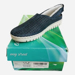 Easy Street SoFresh Navy Blue Comfort Slingback Flats Sneakers Womens Sz 6.5M