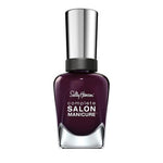 Sally Hansen Nail Polish Pat On The Black Salon Mani Nail Lacquer Full Size New