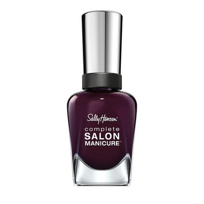 Sally Hansen Nail Polish Pat On The Black Salon Mani Nail Lacquer Full Size New