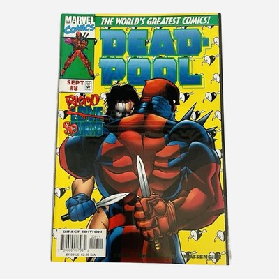 Marvel Comics Deadpool #8 Sept 1997 Blood Love Spurts Kelly Massengill NM New