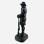 Vintage MONFORT Western Sculpture Native American Indian Figurine 10 Statue Rare
