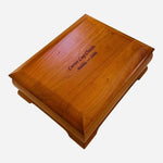 New Commemorative Box Cherry Wood Jewelry Box Memorabilia Storage Box Mini Chest