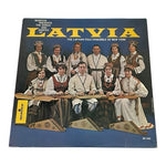 Monitor Songs & Dances of Latvia LP Vinyl MF 466 Folk Ensemble New York Stereo