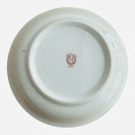 Noritake M Japan 1930s Floral Green Gold Rim Fruit Nappy Bowl 5.25" Set of 3 New