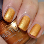 SpaRitual Nail Polish Vegan Lacquer GOLDEN GLEAM Full Size 0.5 fl oz New
